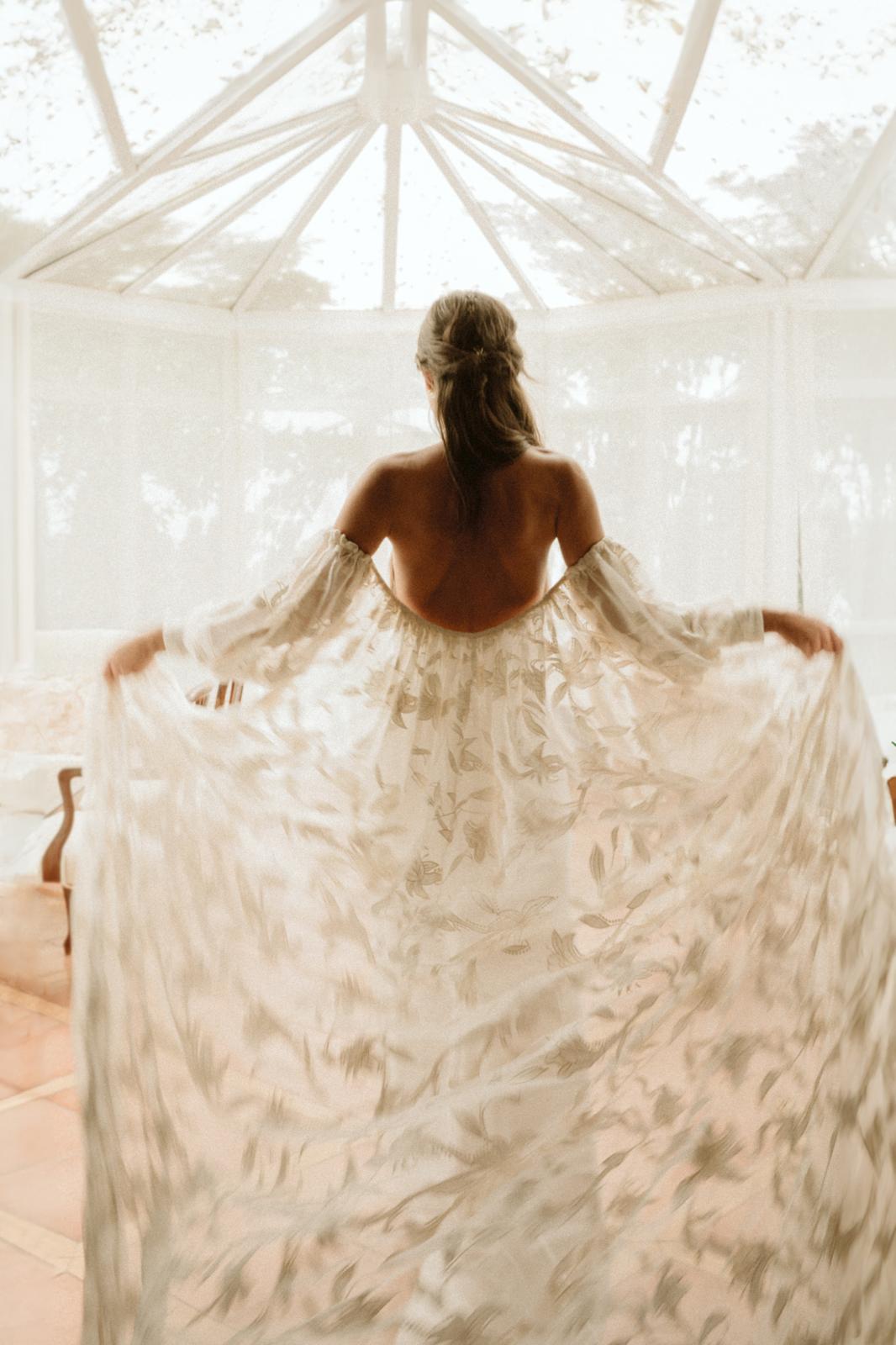 Vestido novia La Rioja capa